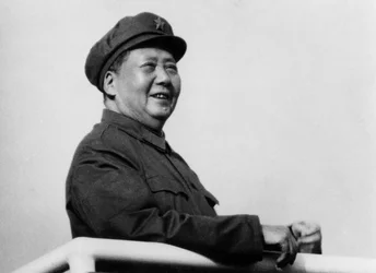 Mao Zedong, chinesischer kommunistischer Revolutionär und Führer, um die 1950er bis um die 1960er Jahre