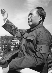 Mao Zedong, chinesischer kommunistischer Revolutionär und Führer, um die 1950er bis 1960er Jahre