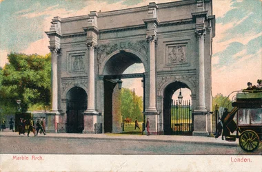Marble Arch, London, um 1906