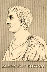 Marcus Antonius, 83-30 v. Chr., 1830