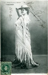 Maria Rodriguez, spanische Schauspielerin, 1905