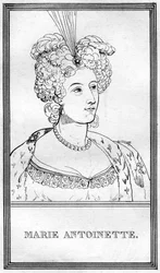 Marie Antoinette, Königin von Louis XVI. von Frankreich