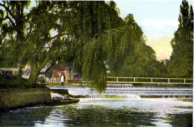 Marlow Weir, Buckinghamshire, 20. Jahrhundert