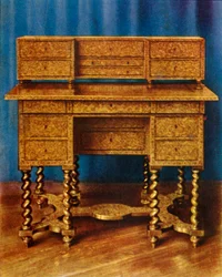 Marketerie-Schreibtisch von König Wilhelm III., 1938