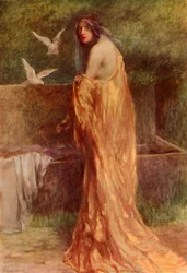 Marra zog ihr goldenes Kleid aus, 1917