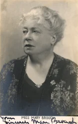 Mary Brough 1863-1834, englische Schauspielerin, 20. Jahrhundert