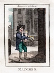 Streichhölzer, Mansion House, London