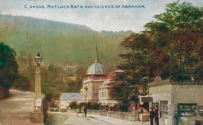 Matlock Bath und die Höhen von Abraham, Derbyshire, ca. 1905
