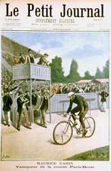 Maurice Garin gewinnt das Paris-Brest-Radrennen, 1901