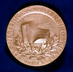 Medaille zur Erinnerung an den niederländischen Physiker Johannes Diderik van der Waals