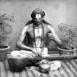 Betteln im Namen von Vishnu, Indien, 1922