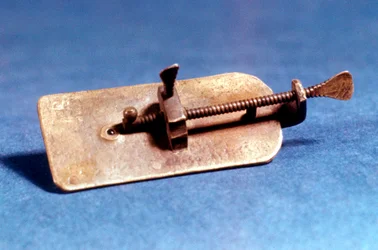 Mikroskop von Anton Van Leeuwenhoek, Niederländer, ca. 1670