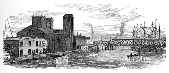 Milwaukee River, 1883