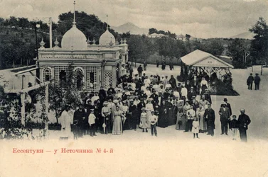 Mineralwasserquelle Nr. 4, Jessenuki, Russland, 1900er