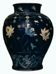 Ming-Dynastie, Fahua-Vase, 15. Jahrhundert