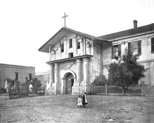 Mission Dolores, San Francisco, Kalifornien, USA, ca. 1900