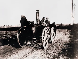 Mobile Küche an der Front, um 1914-1918