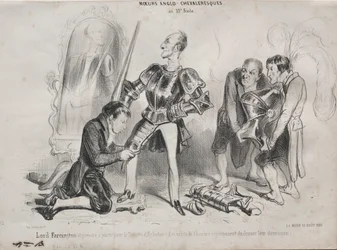 Moeurs Anglo-chevaleresques, 1839