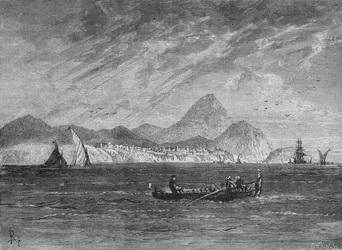 Berg Pernathia und Neu-Navarino, ca. 1880