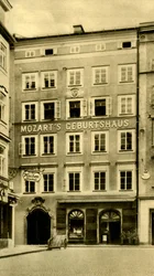 Mozarts Geburtshaus, Salzburg, Österreich, ca. 1935