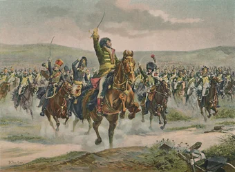 Murat führt die Kavallerie bei Jena an, 14. Oktober 1806, 1896