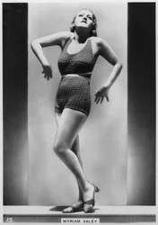 Myriam Valey, ca. 1938