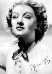 Myrna Loy 1905-1993, amerikanische Schauspielerin, ca. 1930er-1940er