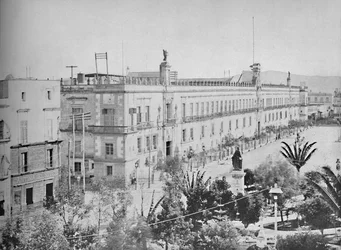 Nationalpalast, Mexiko-Stadt, um 1897