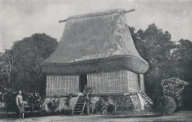 Einheimisches Haus, Fidschi-Inseln, 1923