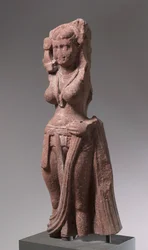 Naturgöttin Yakshi, um 75