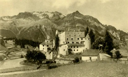 Schloss Naudersberg, Nauders, Österreich, ca. 1935