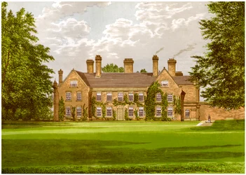 Nether Hall, Suffolk, Heim der Familie Greene, ca. 1880