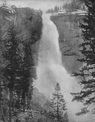 Nevada Fall im Yosemite-Tal, 19. Jahrhundert