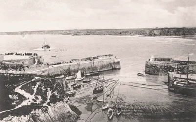 Newquay Hafen, Newquay, Cornwall, 1908