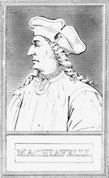 Niccolo Machiavelli, italienischer Renaissance-Politikphilosoph