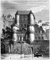 Nordfront des Hotel des Ursins, Paris