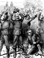 Besetzung von Paris durch die Deutschen nach dem Deutsch-Französischen Krieg, März 1871