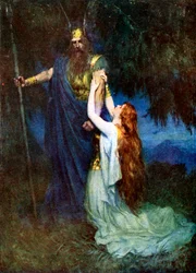 Odin und Brunhilde