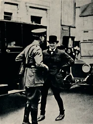 Offizieller Besuch in Frankreich, 1917, 1945