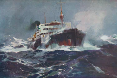 Öl auf unruhigen Gewässern, 1936
