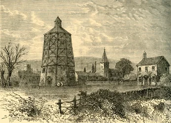 Alte Battersea-Mühle, um 1800, ca. 1878