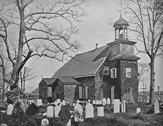 Old Swedes Kirche, Wilmington, Del, um 1897