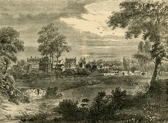 Alte Ansicht von Kensington