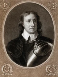 Oliver Cromwell, 1599-1658, englischer Militärführer und Politiker, 1657, 1899