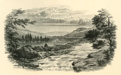 Am Dee, Schottland, um 1890