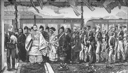 Eröffnung der ersten Eisenbahn in Japan, 1872-1907