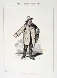 Boulevardredner, Pariser Kommune, 1871