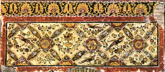 Ornamentales Fries aus der Basilika St. Clemens, Rom, Italien, 1928