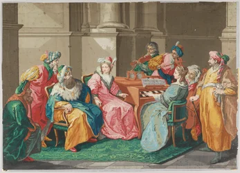 Über der Tür, 1825-1826