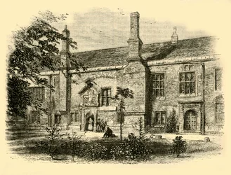 Palast der Stuarts, York, 1881